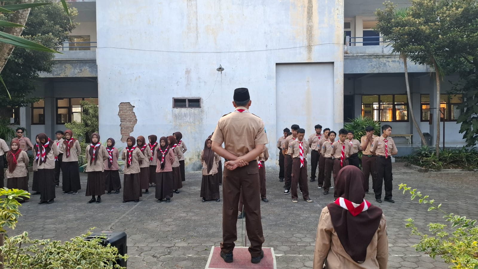Upacara Hari Pramuka yang ke-65