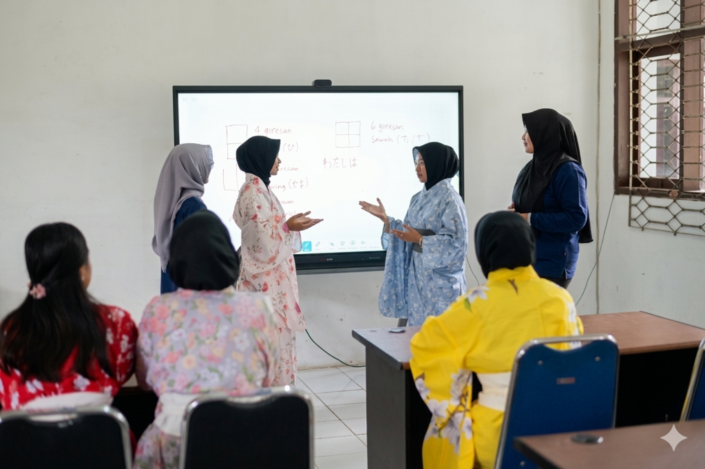 Kegiatan Pembelajaran Kelas Jepang