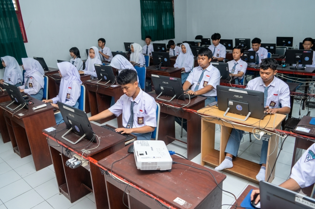 Pembelajaran di Lab. Komputer